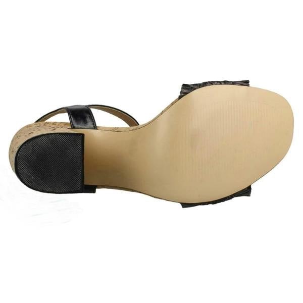 Spot On Ladies Spot On Chunky Heel Sandals