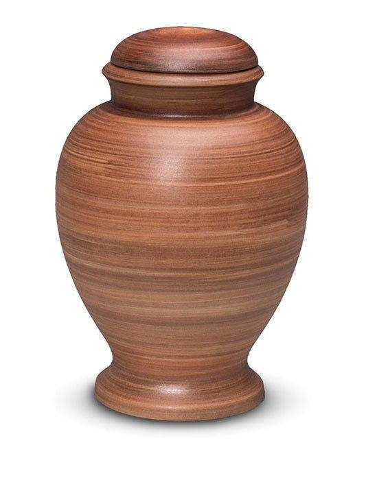 Memorials Direct Biodegradable Urn – Adult (Pearl, Sand,  Wood Effect, &  Burnt Orange)