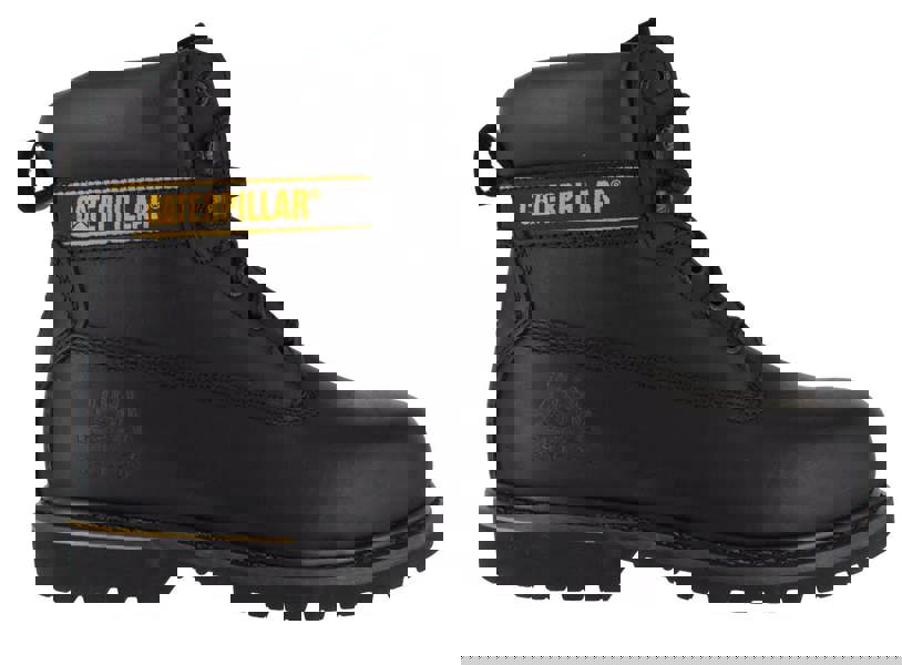 Caterpillar Holton Mens SB Safety Steel Toe Cap Lace Up Work Boots