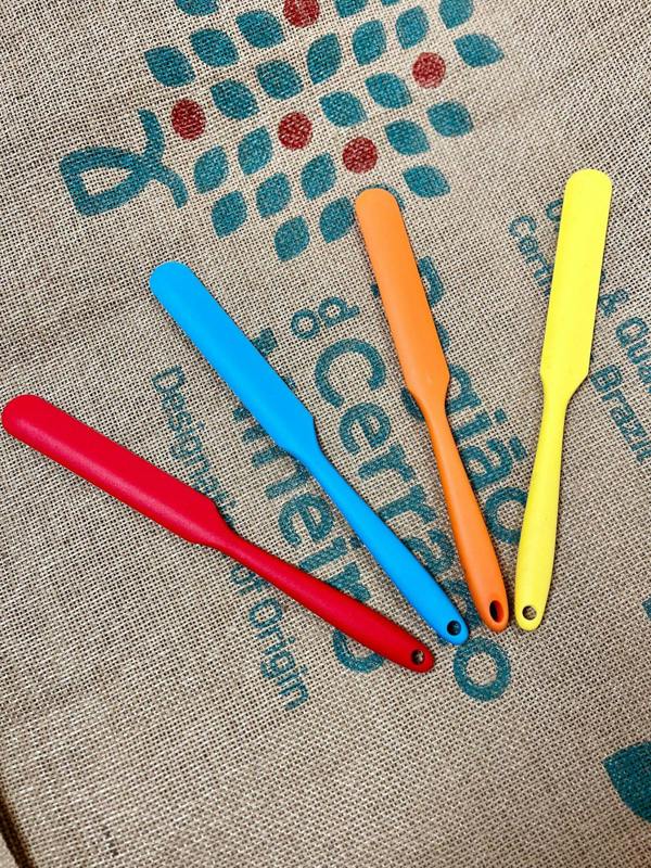Sourdough By The Sea Silicone Kitchen Utensil Stirrer Spatula for Breadmaking Baking Non-Stick - 2 in Set