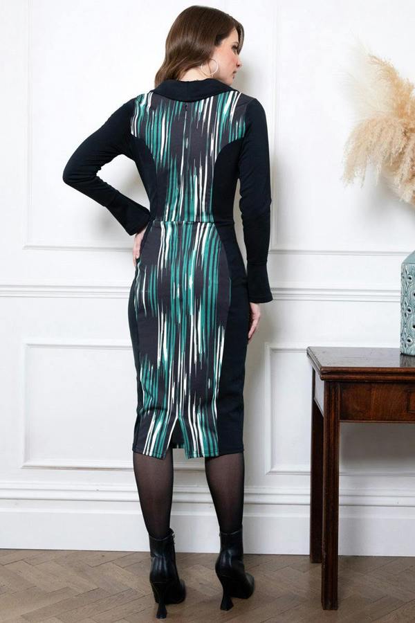 HotSquash Collar Detail Bodycon Dress