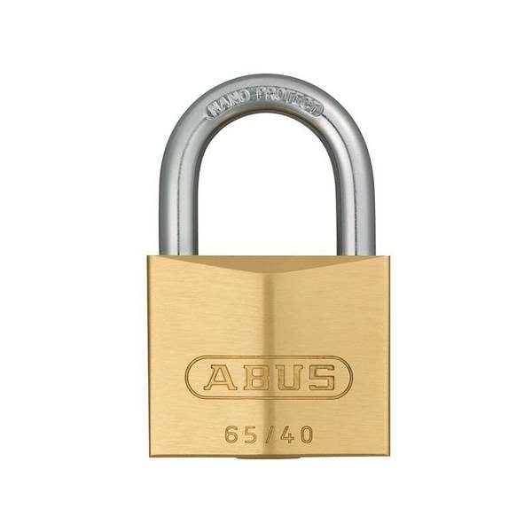 Abus Mechanical 65 Series Brass Padlock - Multi Colour - 