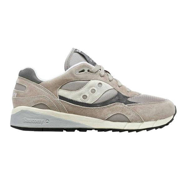 Saucony Mens Shadow 6000 Suede Shoes - Grey - 