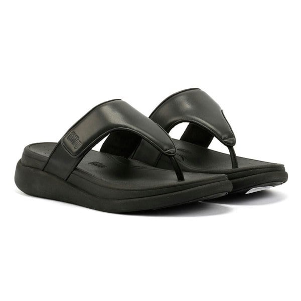 FitFlop F-Mode Go Adjustable Flatform Women's Sandals - Black
