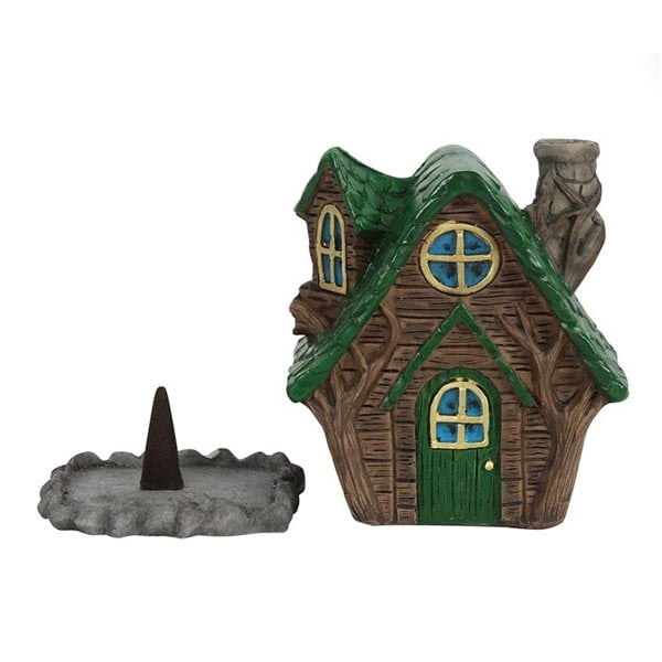 Serano Woody Lodge Incense Cone Burner by Lisa Parker
