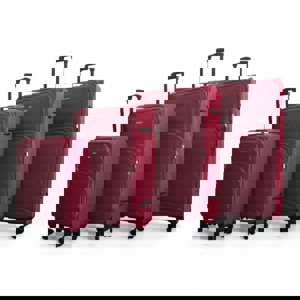 Eagle Lightweight Softshell Expandable Suitcase Travel Bag Set