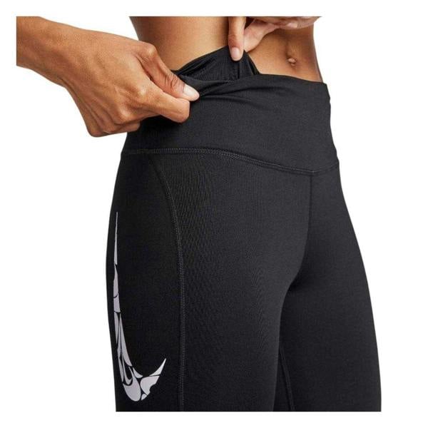 Nike Womens/Ladies Logo Leggings - Black - 