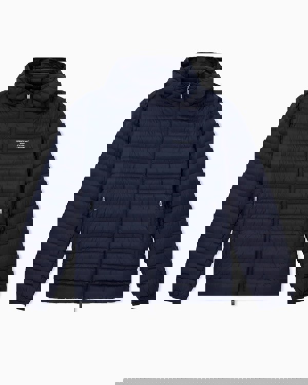 Armani Exchange Mens Down Jacket XM001577-AF16927 - Deep Navy UB101 - CHO - Designer Mens Padded Jackets