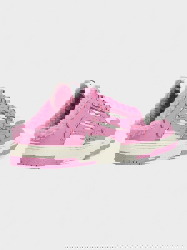 Amiri Wmns Skel Top Low Mule Shearling Pink - Supplied FashionAmiri