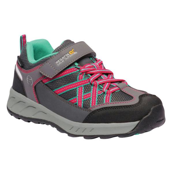 Regatta Childrens/Kids Samaris V Low Walking Shoes - Granite/Duchess - 