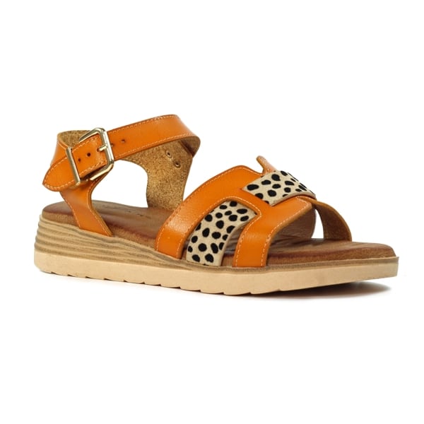 Lunar Womens Carla Sandals - Camel