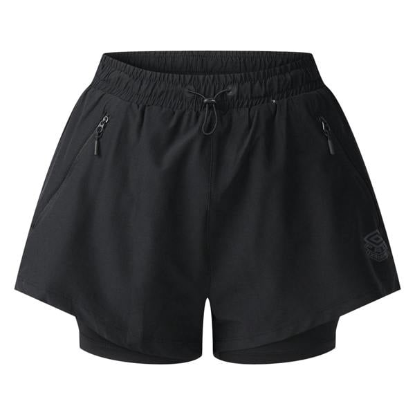 Umbro Womens Pro Training Hybrid Short - Black