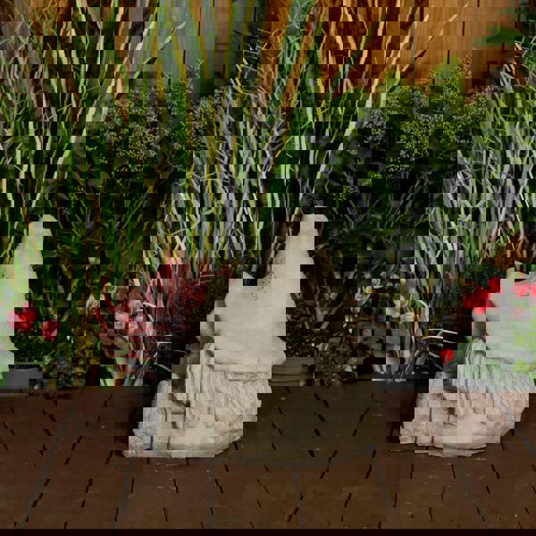 'I Identify as a Fairy' Stone Cast Gnome Statue