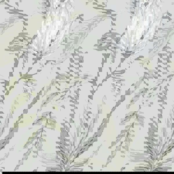 Laura Ashley Parterre Wallpaper - Sage Green - 10m