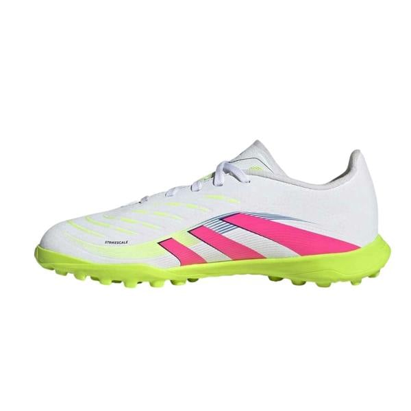 Adidas Childrens/Kids Predator Astro Turf Trainers - White/Pink - 