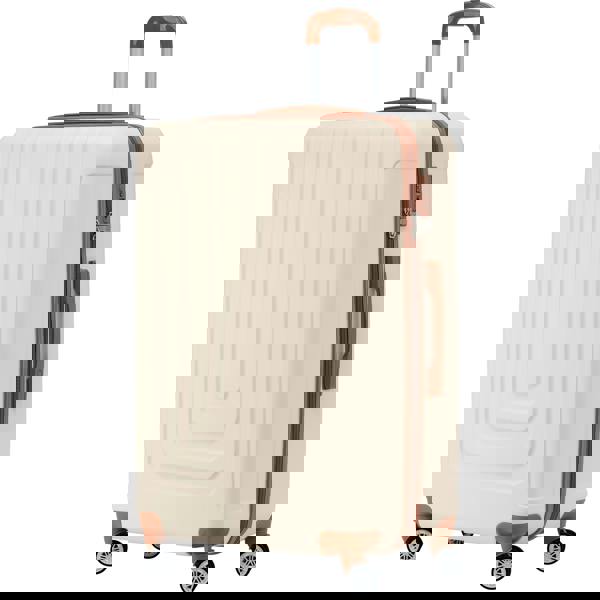 Flight Knight Large 30" Hard Shell Check in Suitcase 8 Spinner Wheels Hold Luggage