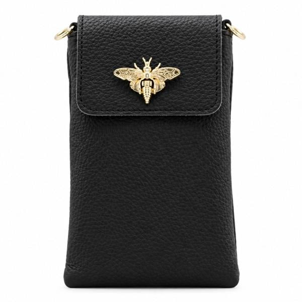 Love EMVY Italian Leather Bee Phone Bag