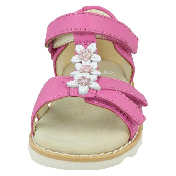 Clarks Girls Clarks Casual Sandals Crown Flower