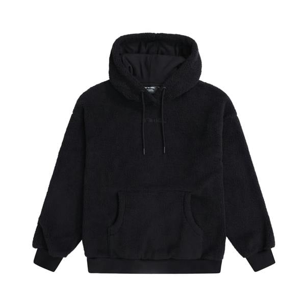 Animal Womens Fleece Hoodie - Black