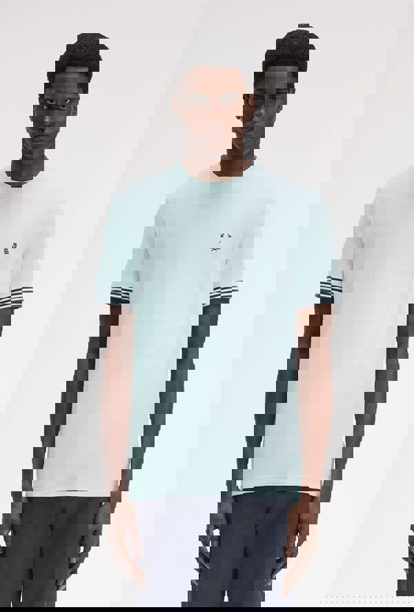 Fred Perry Striped Cuff T-Shirt