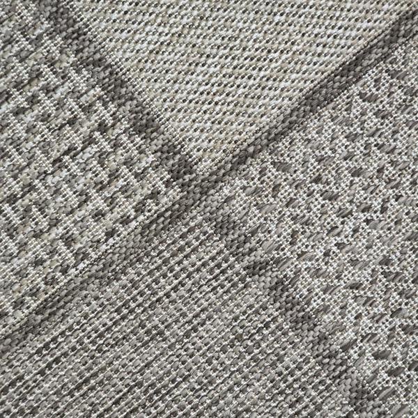 Non-Slip Rug for Kitchen, Dining Room and Hallway, Taupe Brown Flat Weave Sisal Look with Rubber Backing