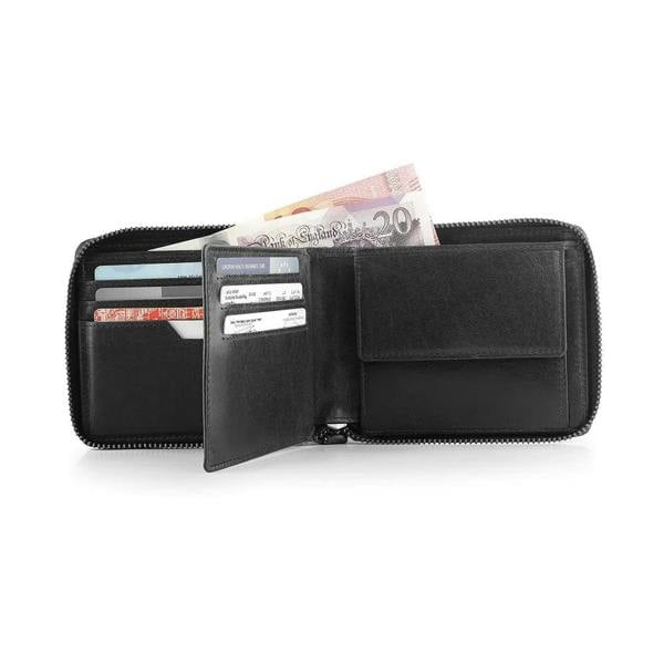 PRIMEHIDE Zip Around Leather Wallet - Carlos Alperto