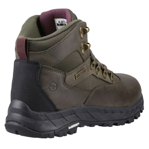 Hi-Tec Euro Trail Leather Women's Khaki Hiking Boots