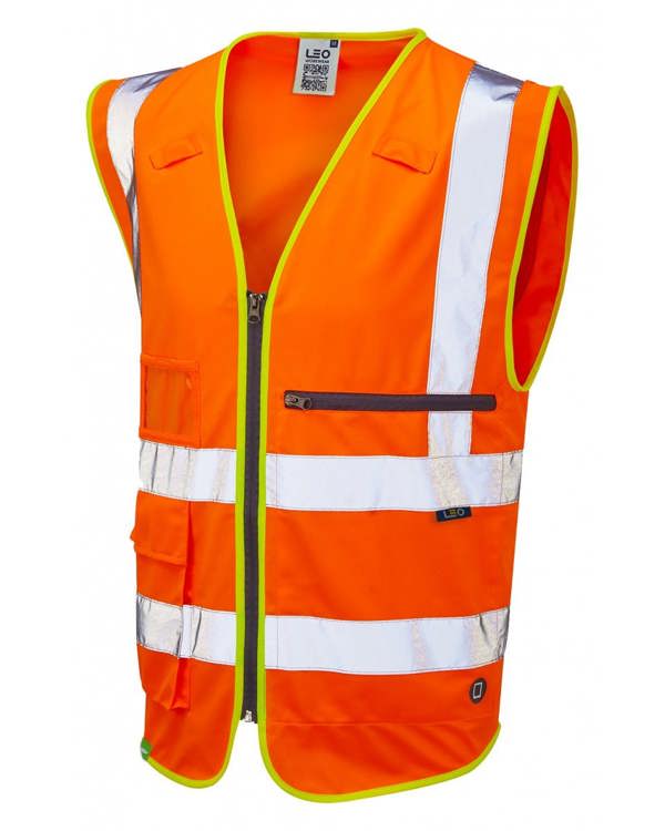 Foreland Superior Waistcoat With Tablet Pocket Leo Workwear