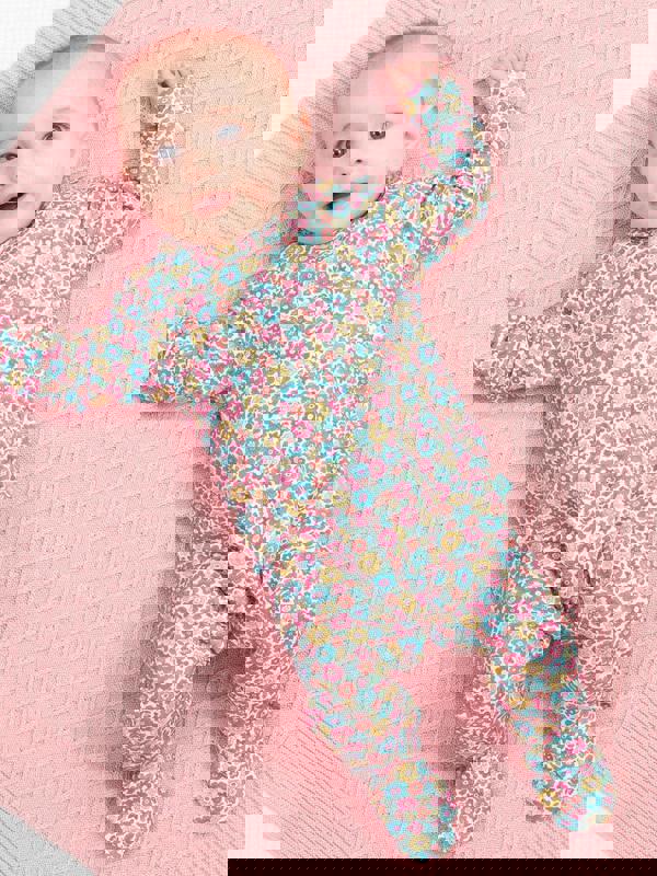 Kite Baby Organic Diamond Blanket Pink