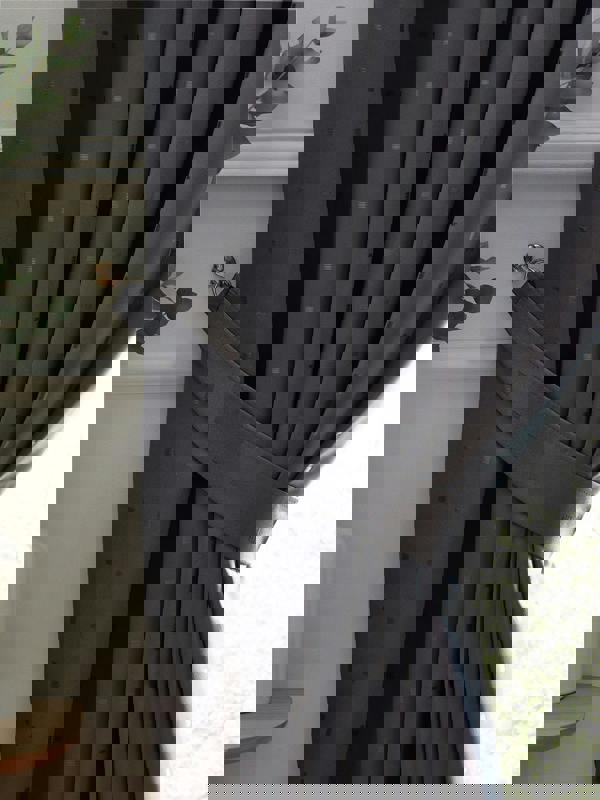 Luxury Living Adi Lined Ring Top Eyelet Curtains