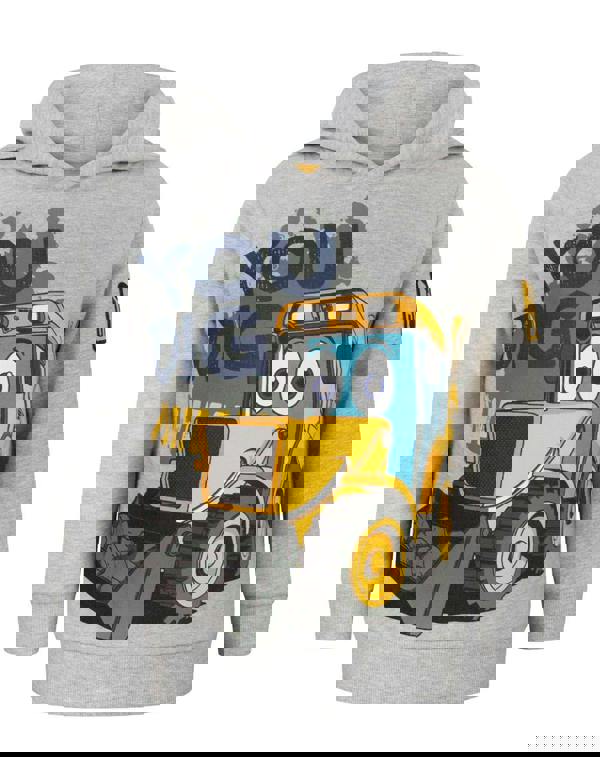 JCB Boys Grey Jcb Digger Hoodie