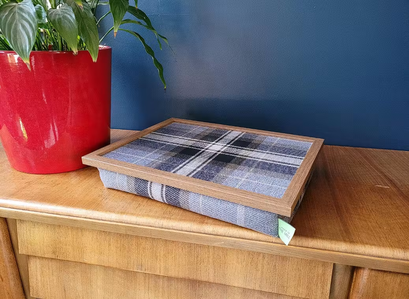 Made in the Mill Luxury Beagle Lap Tray With Cushion Bean Bag Base