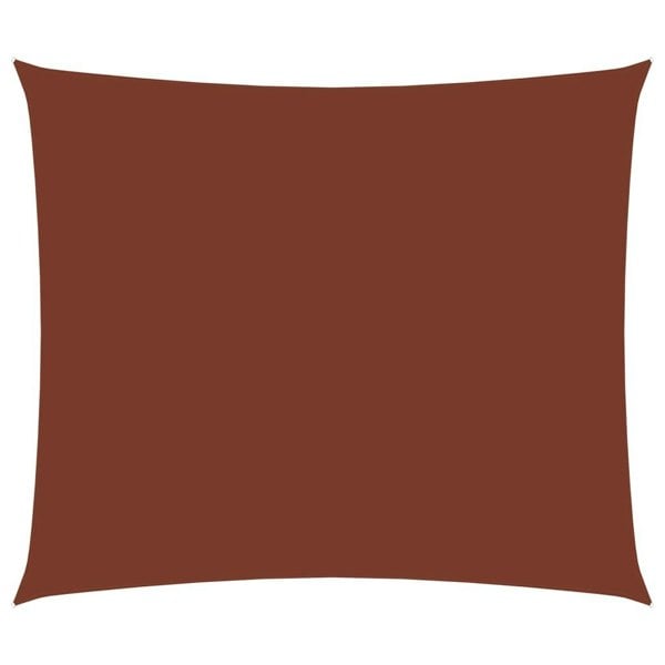Berkfield Sunshade Sail Oxford Fabric Rectangular 3.5x5 m Terracotta