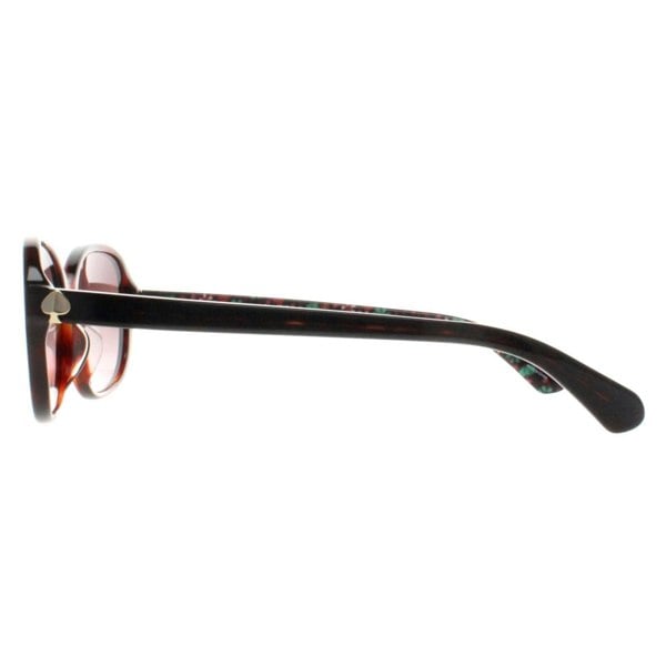 Kate Spade Sunglasses Izabella/G/S 086 HA Shiny Dark Havana Brown Gradient