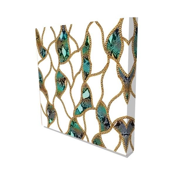 New Product Trendy Chains Snake and chain background ( Canvas Print)  - Andrew Lee Home and Living Homeware
