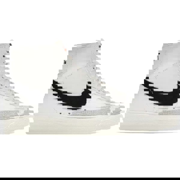 Nike Blazer Mid 77 VNTG Black Logo White Sneakers UK 7