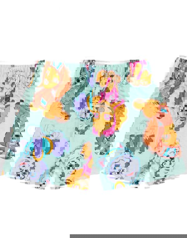 Paw Patrol Girls Multicoloured Besties Short Sleeve Short Leg Pyjama Set