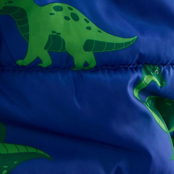 Regatta Childrens/Kids Penrose Dinosaur Quilted Puddle Suit - Olympian Blue - 