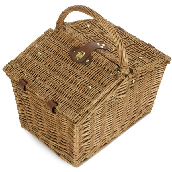 Wicker Picnic Baket with Lining