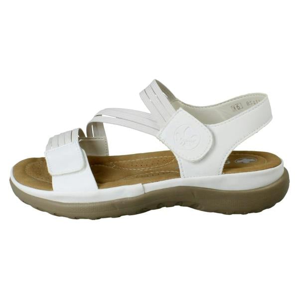 Rieker Ladies Rieker Casual Hook and Loop Strap Sandals 64870