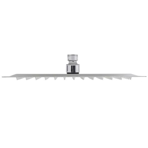 Berkfield Rain Shower Head 2 pcs Stainless Steel 25x25 cm