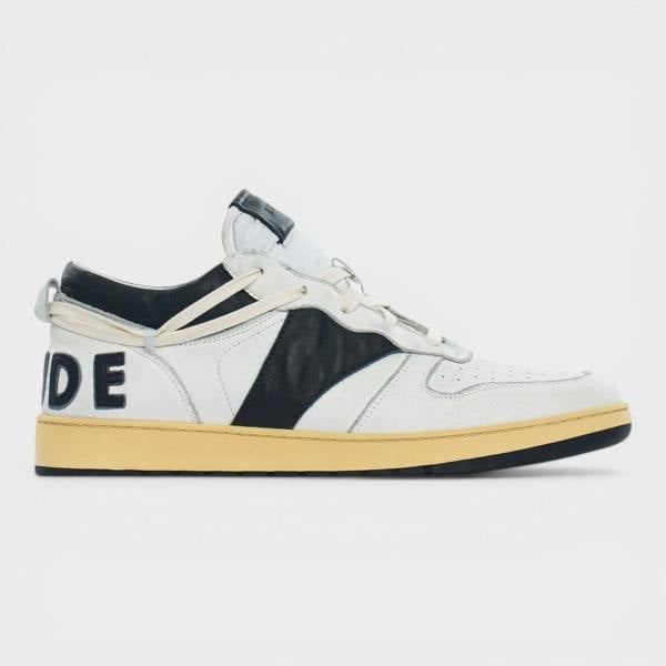 Rhude Rhecess Distressed Low Black White