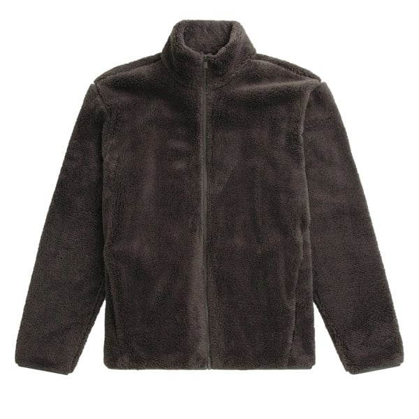 Animal Mens Teddy Fleece Jacket - Dark Khaki