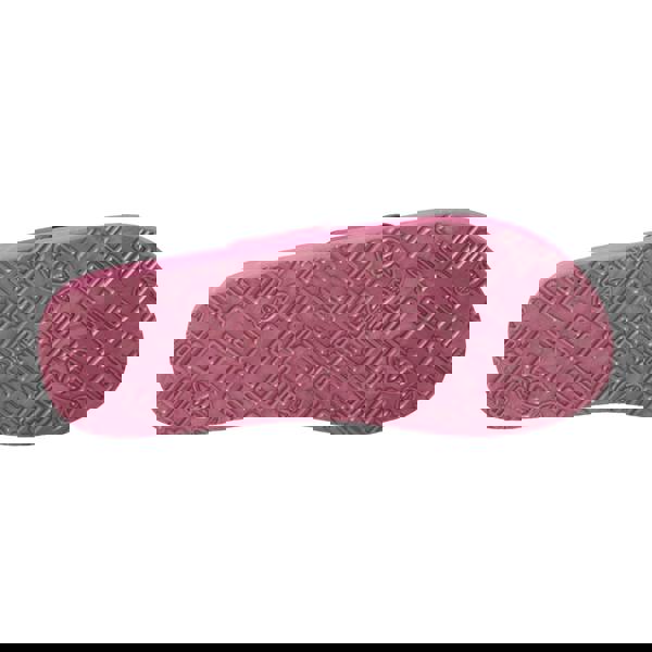 Animal Womens/Ladies Swish Leopard Print Recycled Flip Flops - Burgundy - 