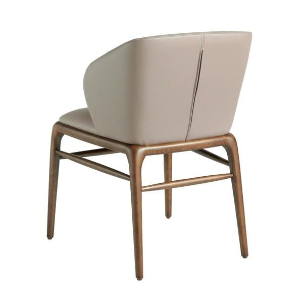 Angel Cerdá Dark Mink Leatherette Chair 4065