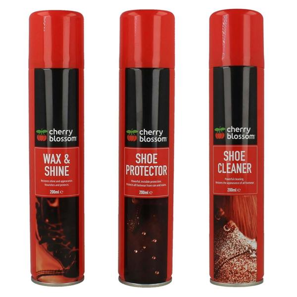 Cherry Blossom Shoe Care Aerosols