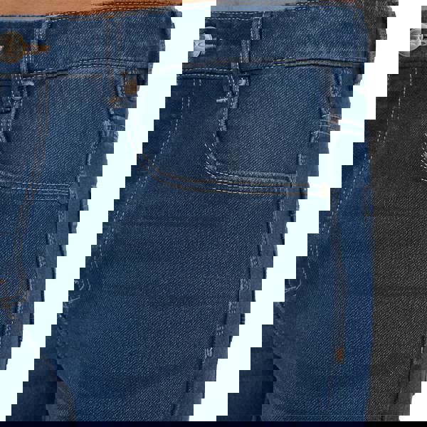 Crosshatch Mens Lampoons Slim Jeans - Stone Wash - 