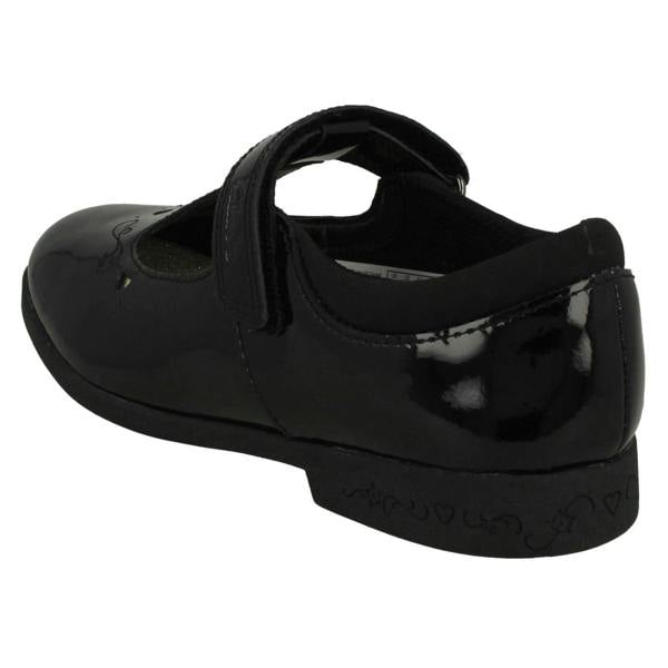 Clarks Girls Clarks Smart T-Bar School Shoes Magic Step Lo