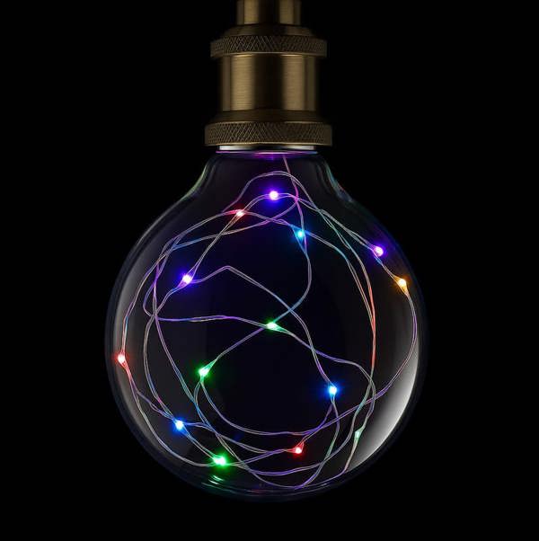 BELL Lighting E27 RGB Fairy LED Globe Bulb Colour Changing Decorative Light