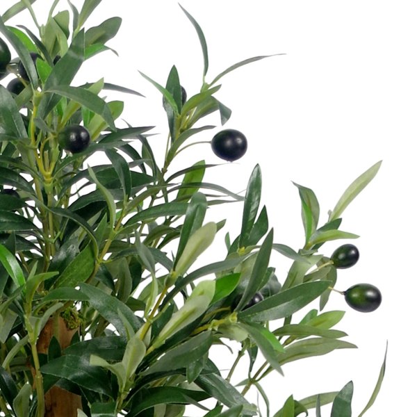 Leaf 65cm Luxury Artificial Olive Tree Bush - Premium Range